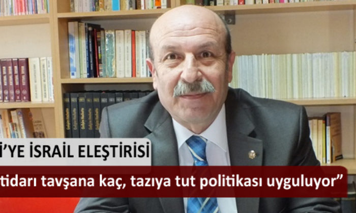 ADD Önce İsrail’i Ardından AK Parti İktidarını Eleştirdi