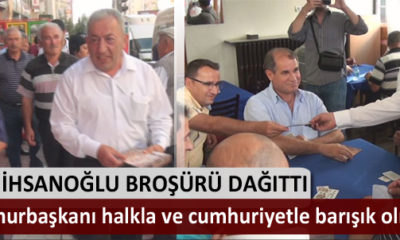 CHP Ekmelettin İhsanoğlu İçin Destek İstiyor