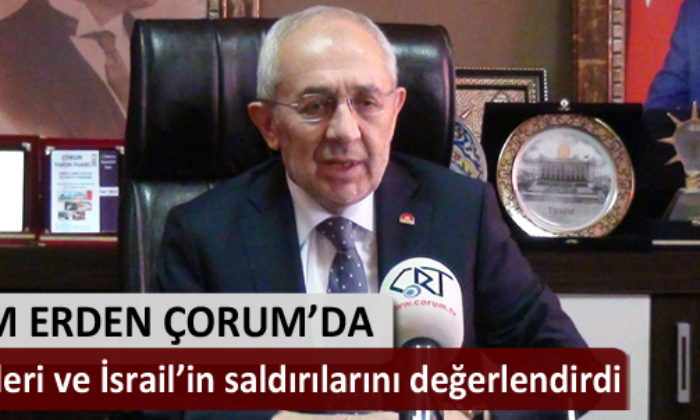 AKP Genel Başkan Yardımcısı Erdem’den Filistin ve Seçim Değerlendirmesi