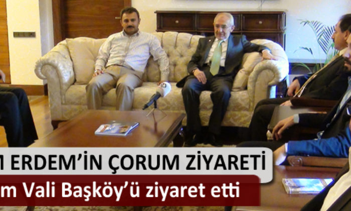 AK Parti Genel Başkan Erdem Vali Başköy’ü Ziyaret Etti