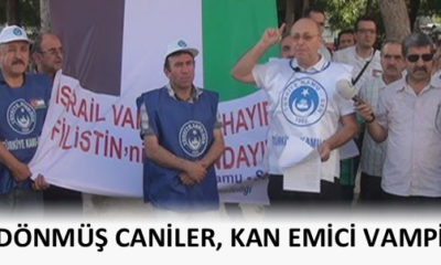 Kamu-Sen İsrail’i ve IŞİD’i Protesto Etti