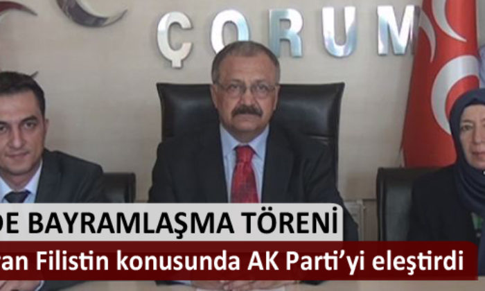 MHP’de Bayramlaşma Töreni