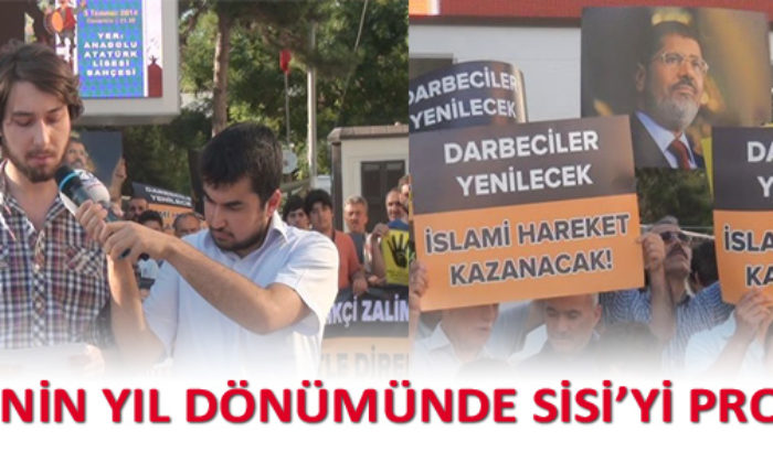 Darbenin Yıl Dönümünde Sisi Protesto Edildi