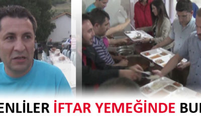 Köy Sofrasında İftar Açtılar