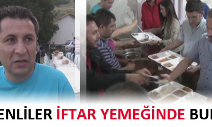 Köy Sofrasında İftar Açtılar