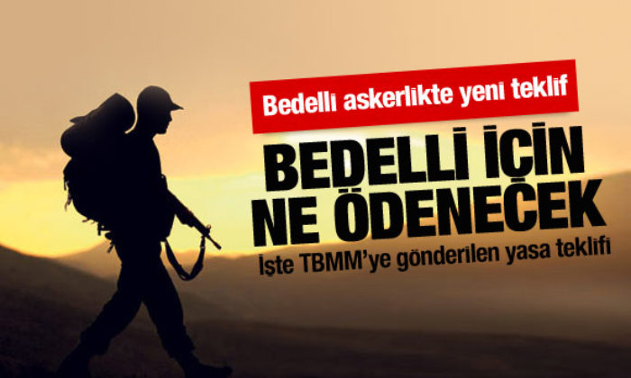 Bedelli Askerlik İçin Meclise Kanun Teklifi Sunuldu