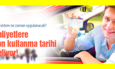 Ehliyetlere Son Kullanma Tarihi Geliyor