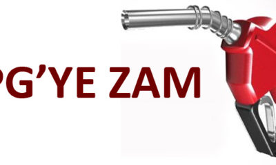 LPG’ye Zam