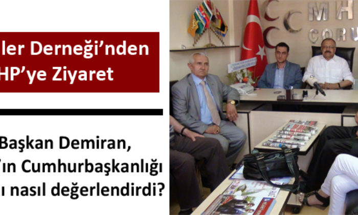 MHP İl Başkanı Demiran Erdoğan’ın Adaylığını Değerlendirdi