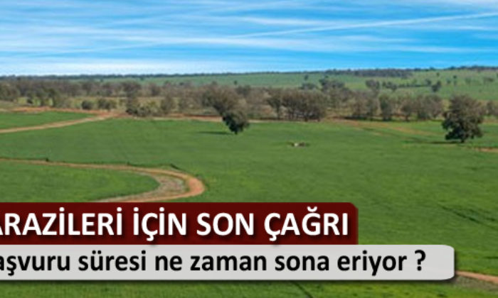 2B Arazileri İçin Son Çağrı