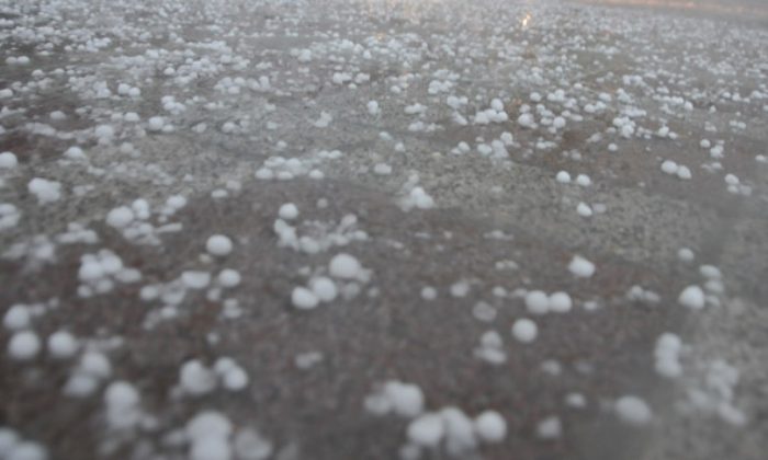 Çorum Doluya Tutuldu