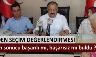 MHP İl Başkanı Demiran’dan Seçim Analizi