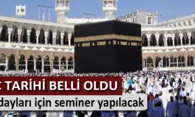 Hac Tarihi Belli Oldu