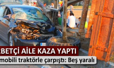Osmancık’ta Gurbetçi Aile Kaza Yaptı: Beş Yaralı