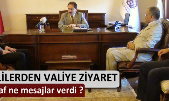 MHP’lilerden Valiye Ziyaret