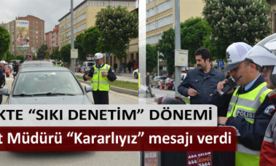 Trafikte Sıkı Denetim Sürüyor