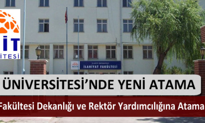 Üniversiteye Yeni Atama