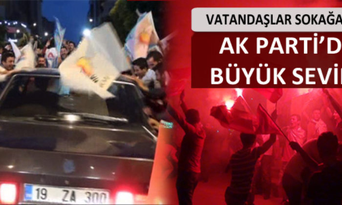 Adalet ve Kalkınma Partisi’nde Büyük Sevinç