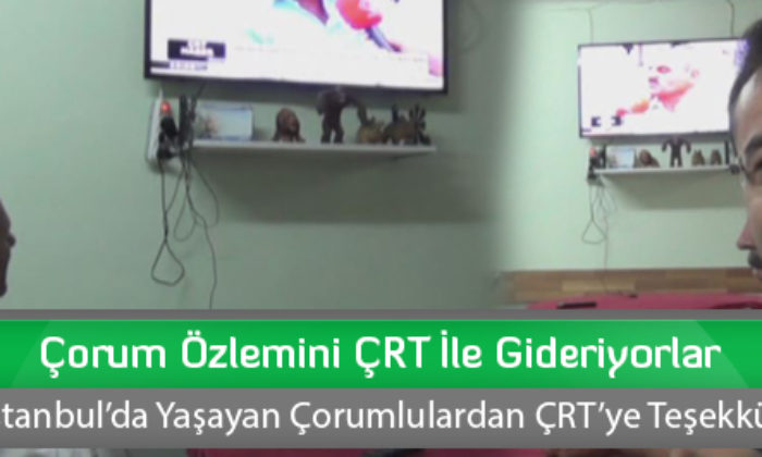 Çorum Özlemini ÇRT İle Gideriyorlar