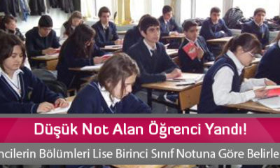 Düşük Not Alan Öğrenci Yandı!