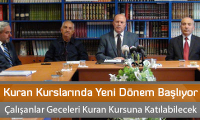 Kuran Kurslarında Yeni Dönem Başlıyor
