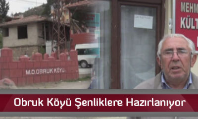 Obruk Köyü Şenliklere Hazırlanıyor