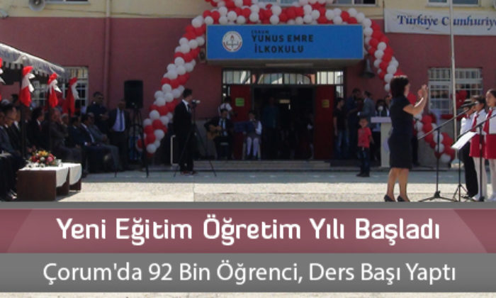 Yeni Eğitim Öğretim Yılı Başladı