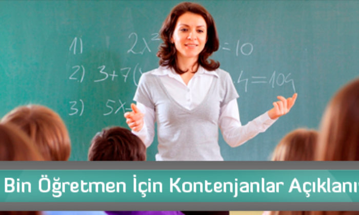 40 Bin Öğretmen İçin Kontenjanlar Açıklanıyor