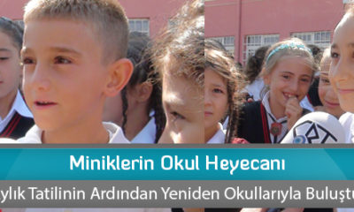 Miniklerin Okul Heyecanı