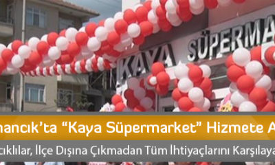 Osmancık’ta “Kaya Süpermarket” Hizmete Açıldı