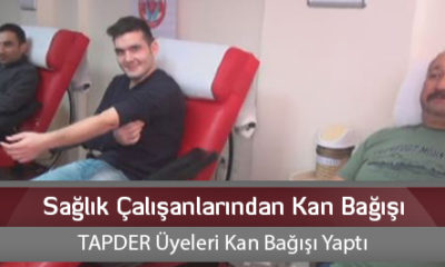 Sağlık Çalışanlarından Kan Bağışı