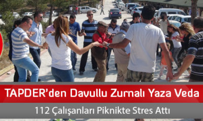 TAPDER’den Davullu Zurnalı Yaza Veda
