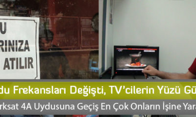 Uydu Frekansları Değişti, TV’cilerin Yüzü Güldü
