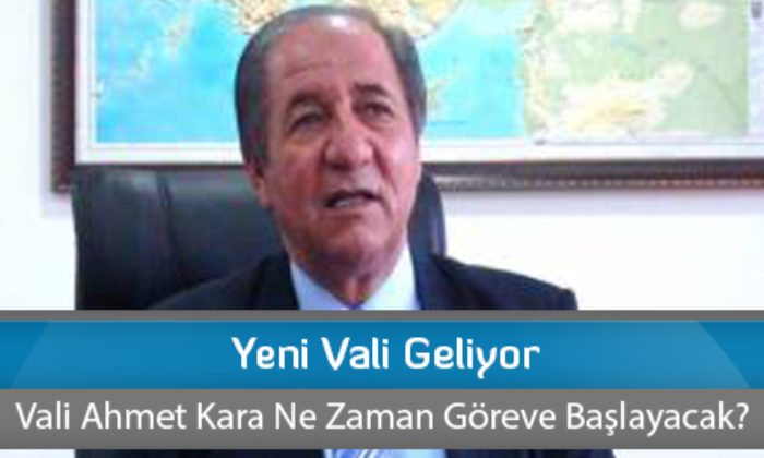 Yeni Vali Pazartesi Geliyor