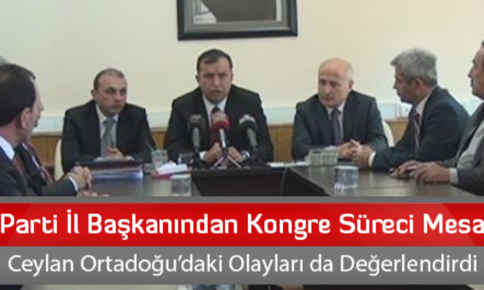 AK Parti Kongre Sürecine Giriyor