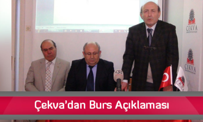Çekva’dan Burs Açıklaması