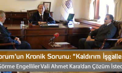 Çorum’un Kronik Sorunu: “Kaldırım İşgalleri”