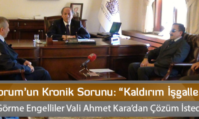 Çorum’un Kronik Sorunu: “Kaldırım İşgalleri”