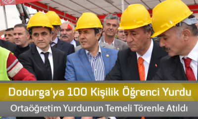 Dodurga’ya 100 Kişilik Öğrenci Yurdu