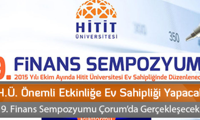 H.Ü. Önemli Etkinliğe Ev Sahipliği Yapacak