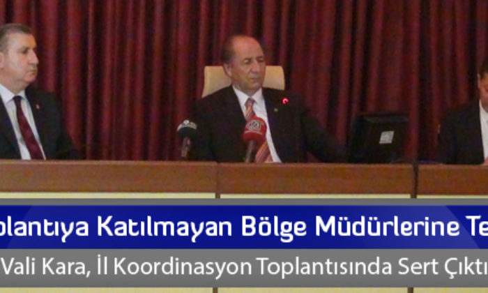 Toplantıya Katılmayan Bölge Müdürlerine Tepki