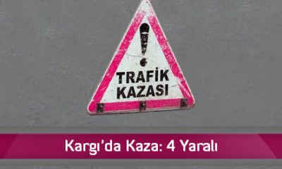 Kargı’da Kaza: 4 Yaralı