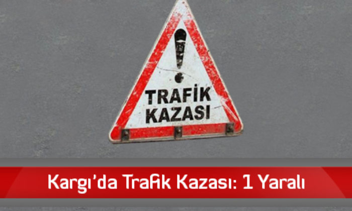 Kargı’da Trafik Kazası: 1 Yaralı