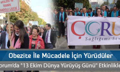 Obezite İle Mücadele İçin Yürüdüler