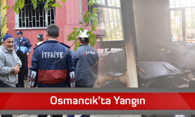 Osmancık’ta Yangın