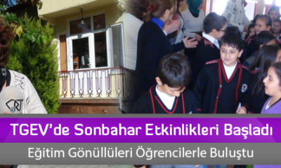 TGEV’de Sonbahar Etkinlikleri Başladı