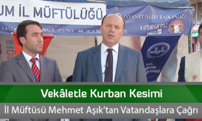 Vekâletle Kurban Kesimi