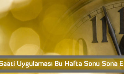 Saatler Ne Zaman Geri Alınıyor?