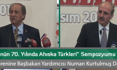 “Sürgünün 70. Yılında Ahıska Türkleri” Sempozyumu Başladı