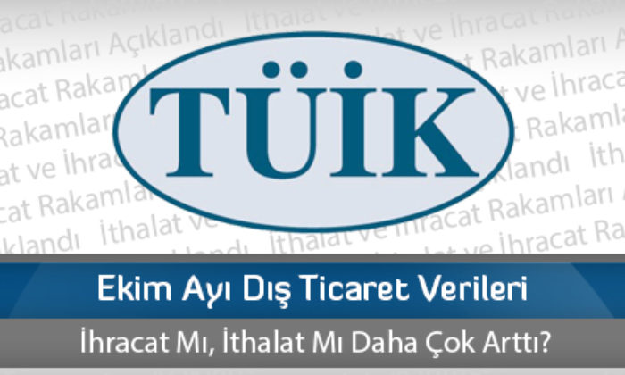 Ekim Ayı Dış Ticaret Verileri
